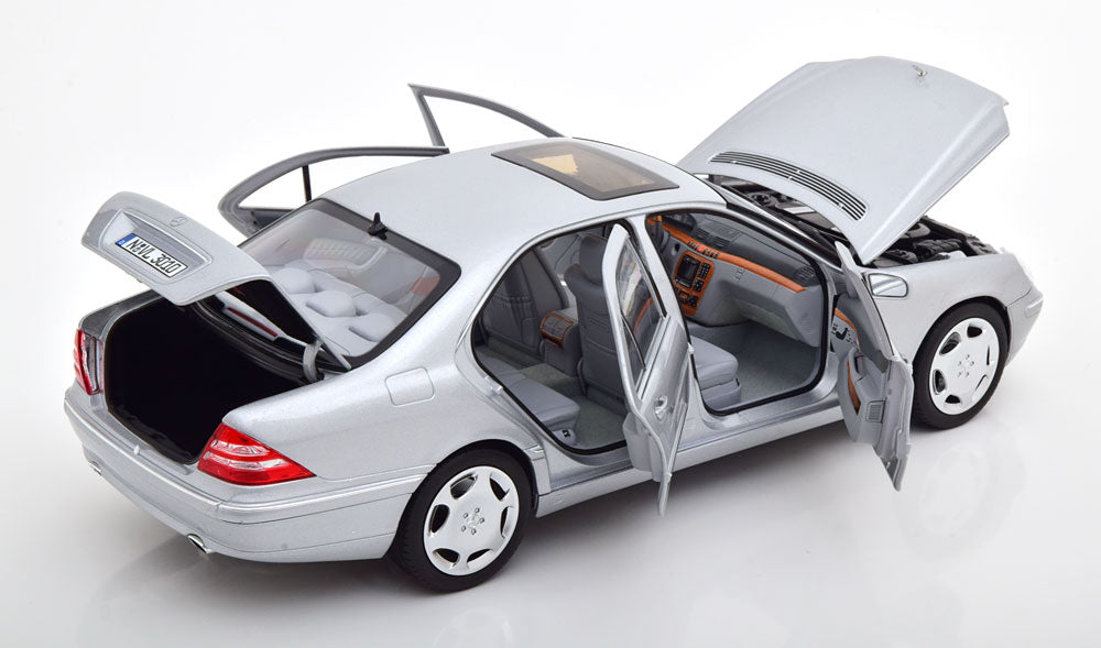 Norev 1:18 Mercedes S600 W220 1998 silver