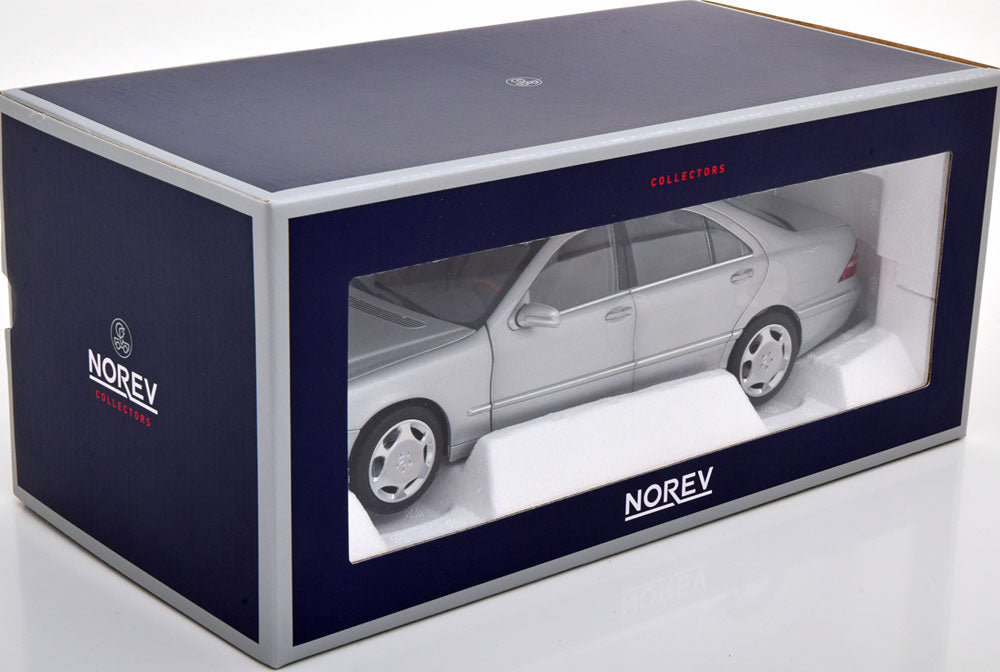 Norev 1:18 Mercedes S600 W220 1998 silver