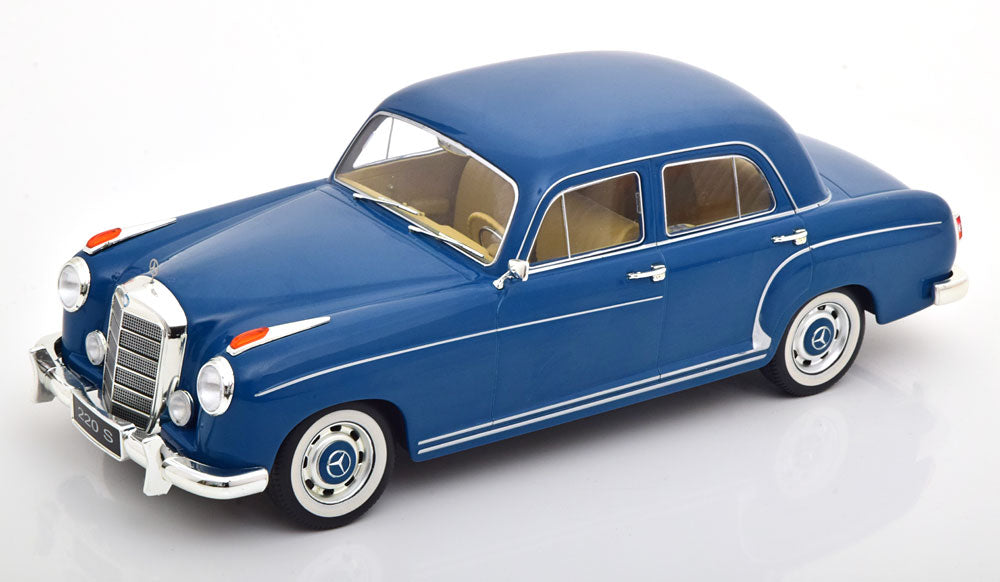 KK-Scale 1:18 Mercedes 220S W180II Saloon 1956 lightblue