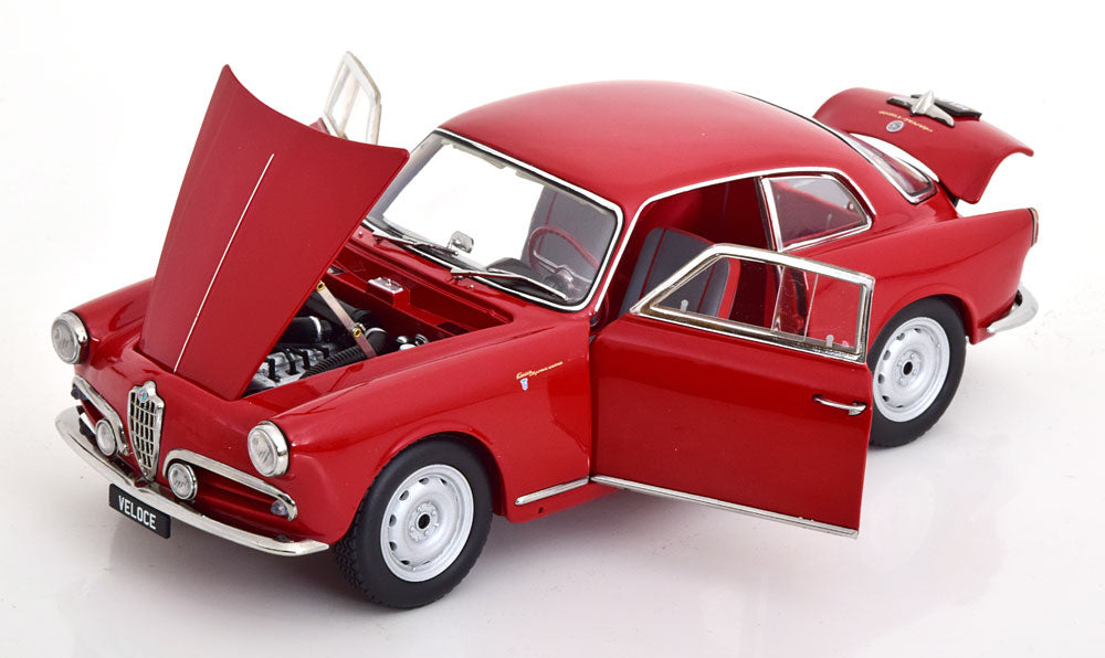 Kyosho 1:18 Alfa Romeo Giulietta Sprint 1956 red