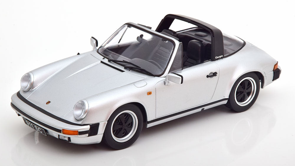 KK-Scale 1:18 Porsche 911 SC Targa with Hardtop 1983 silver