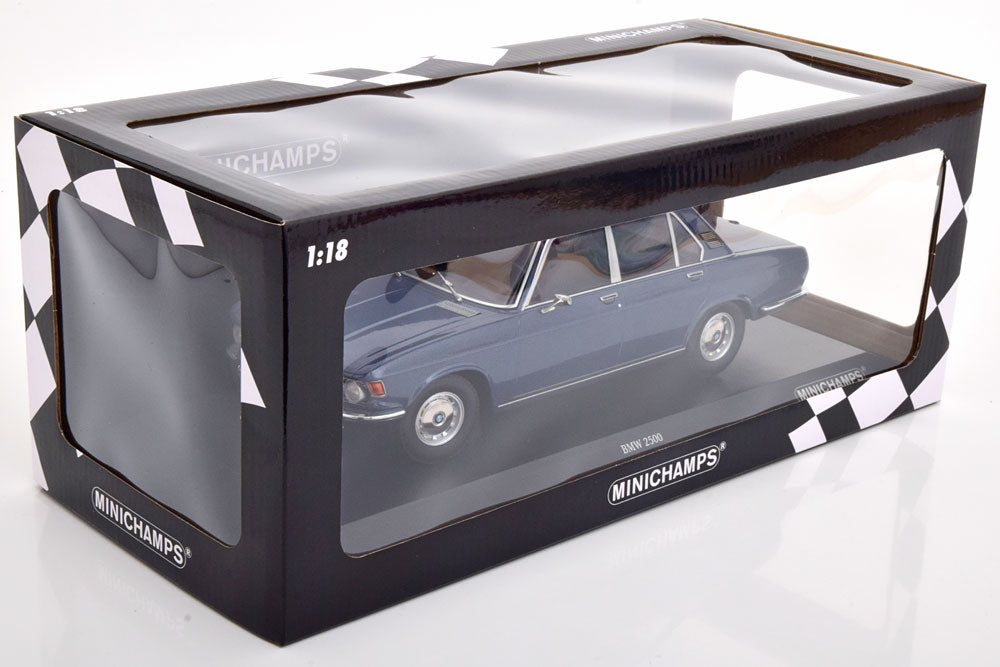 Minichamps 1:18 BMW 2500 E3 1968 darkblue-metallic Limited Edition 504 pcs