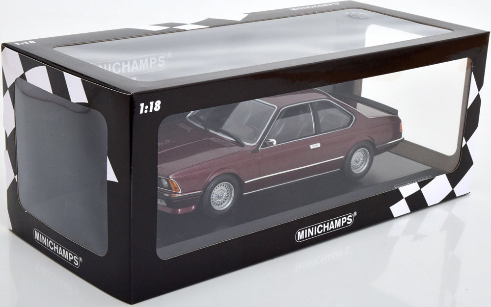 Minichamps 1:18 BMW 635 CSI 1982 redmetallic
