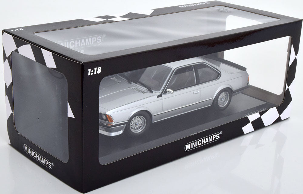 Minichamps 1:18 BMW 635 CSI 1982 silver
