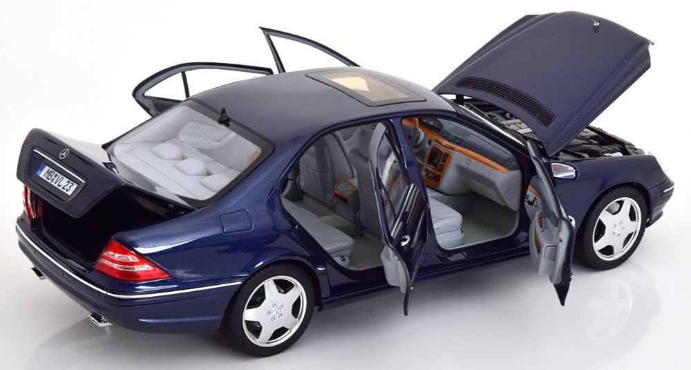 Norev 1:18 Mercedes S55 AMG 2000 bluemetallic