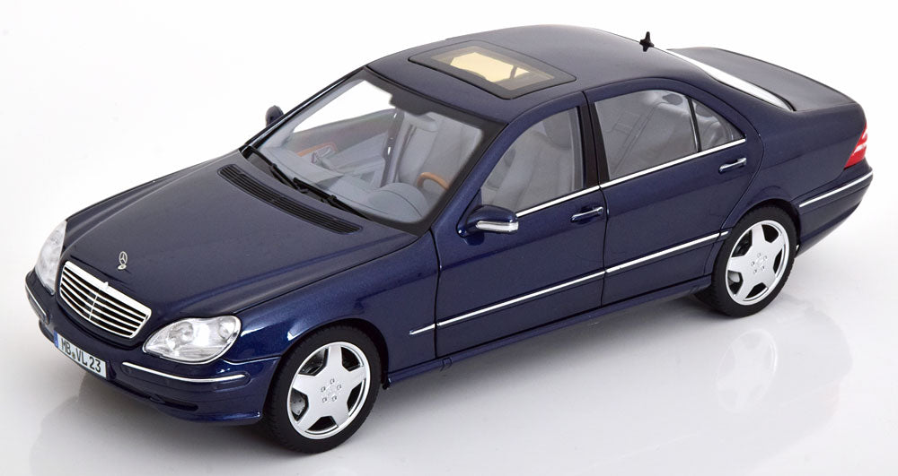 Norev 1:18 Mercedes S55 AMG 2000 bluemetallic