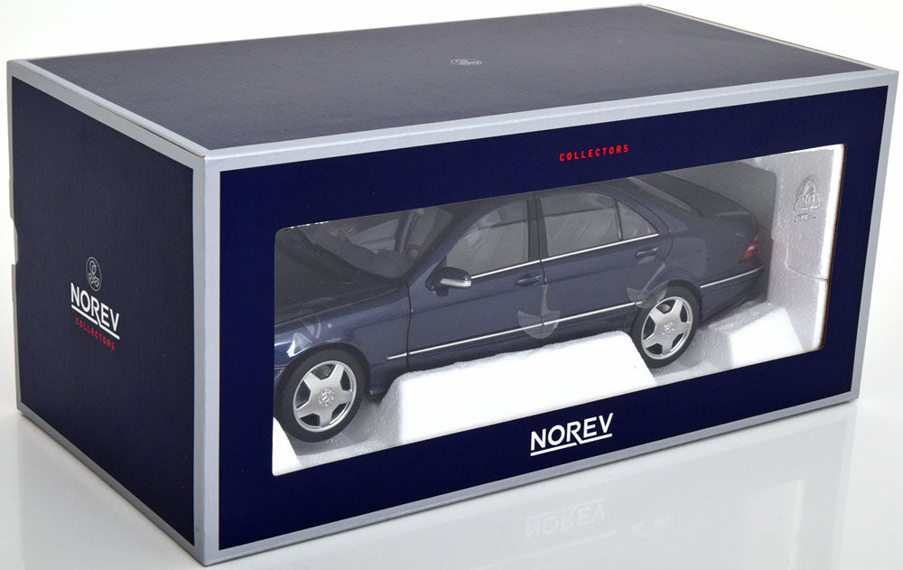 Norev 1:18 Mercedes S55 AMG 2000 bluemetallic