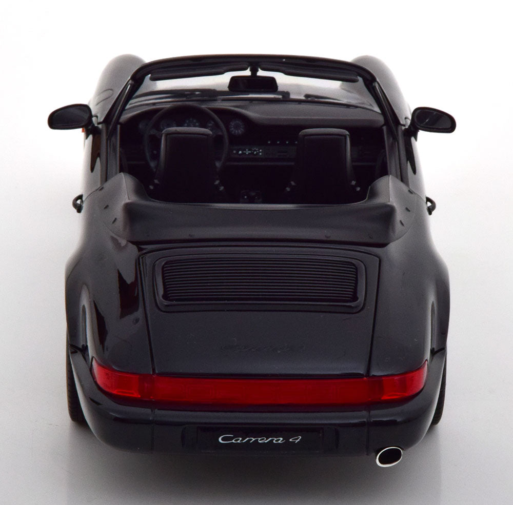 Norev 1:18 Porsche 911 (964) Carrera 4 Convertible 1990 blackmetallic