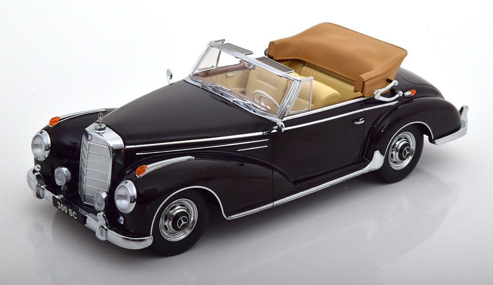 KK-Scale 1:18 Mercedes 300 SC W188 Convertible 1957 black