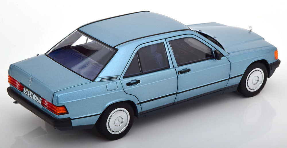 Norev 1:18 Mercedes 190E 1984 lightblue-metallic