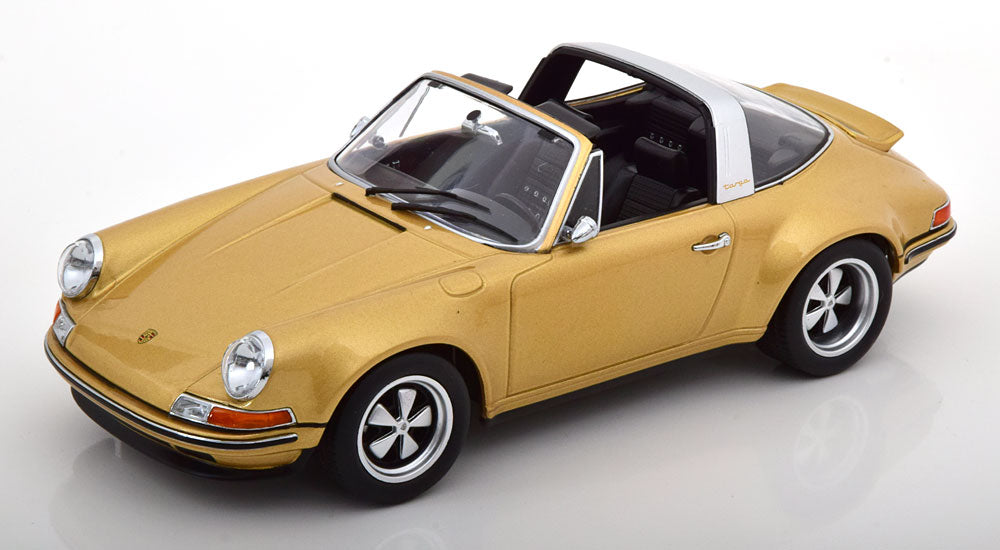 KK-Scale 1:18 Singer 911 Targa lightgold-metallic