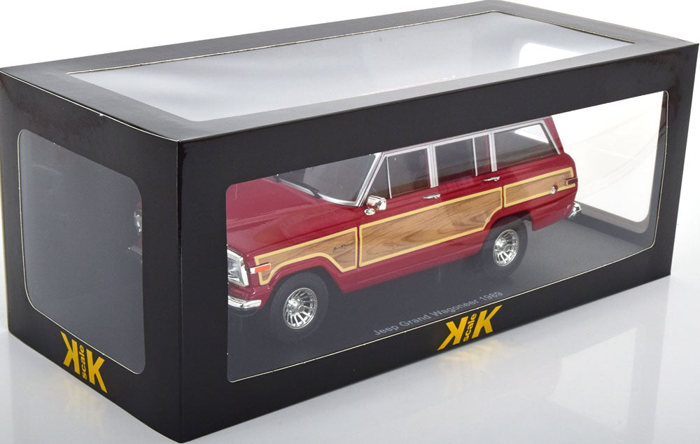 KK-Scale 1:18 Jeep Grand Wagoneer 1989 red