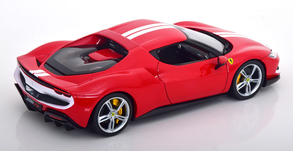 Bburago 1:18 Ferrari 296 GTB Assetto Fiorano 2022 red white