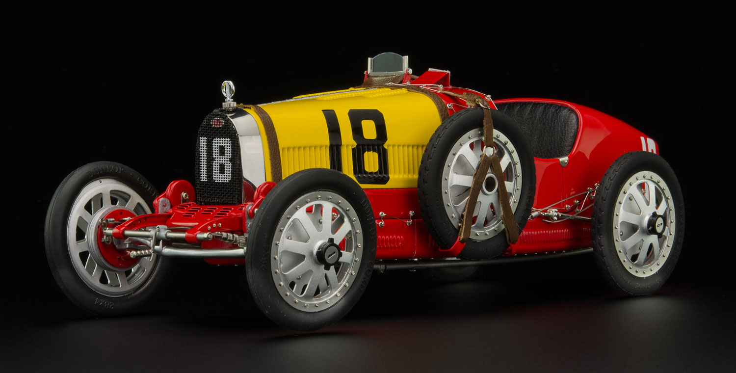 CMC 1:18 Bugatti T35 Nation Colour Project – Spain, 1924 Limited Edition 2000 pcs.