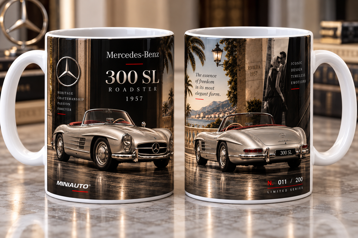 Mercedes-Benz 300SL Roadster 1957 11oz Mug