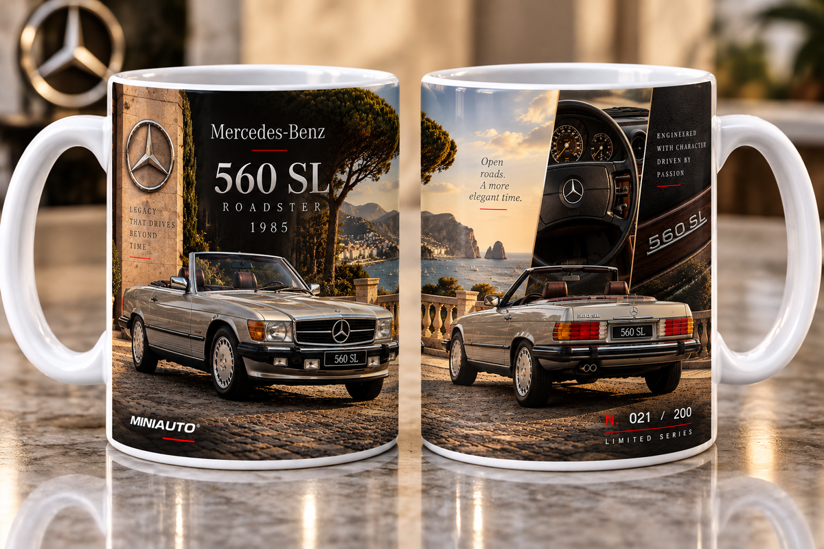 Mercedes-Benz 560SL Roadster 1985 11oz Mug
