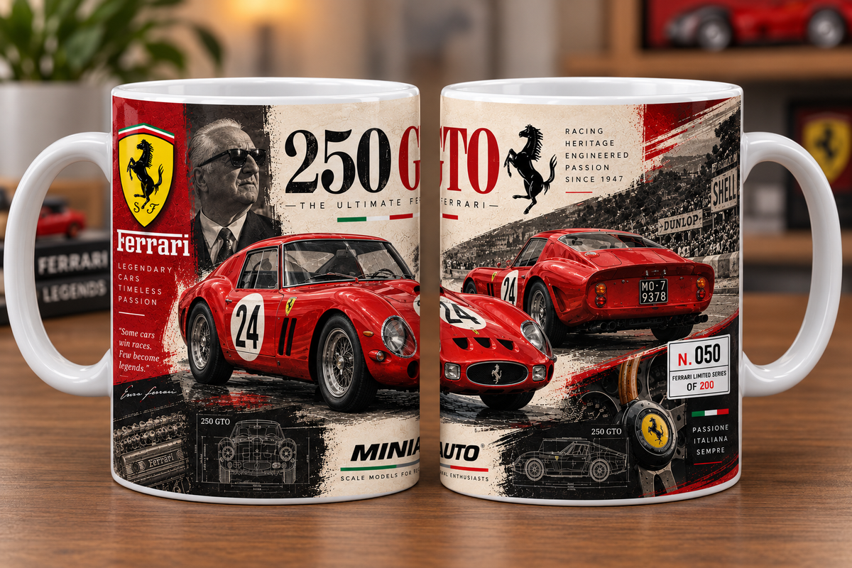 Ferrari 250 GTO 11oz Mug