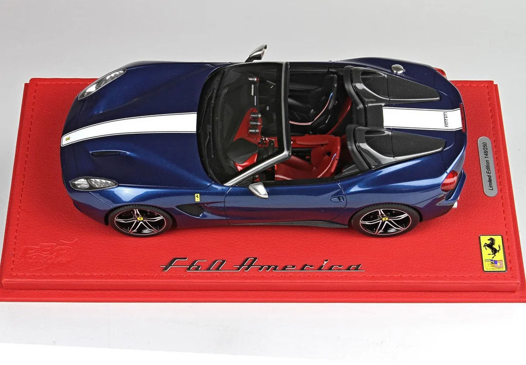 BBR 1:18 2014 FERRARI F60 AMERICA SPIDER 60th ANNIVERSARY