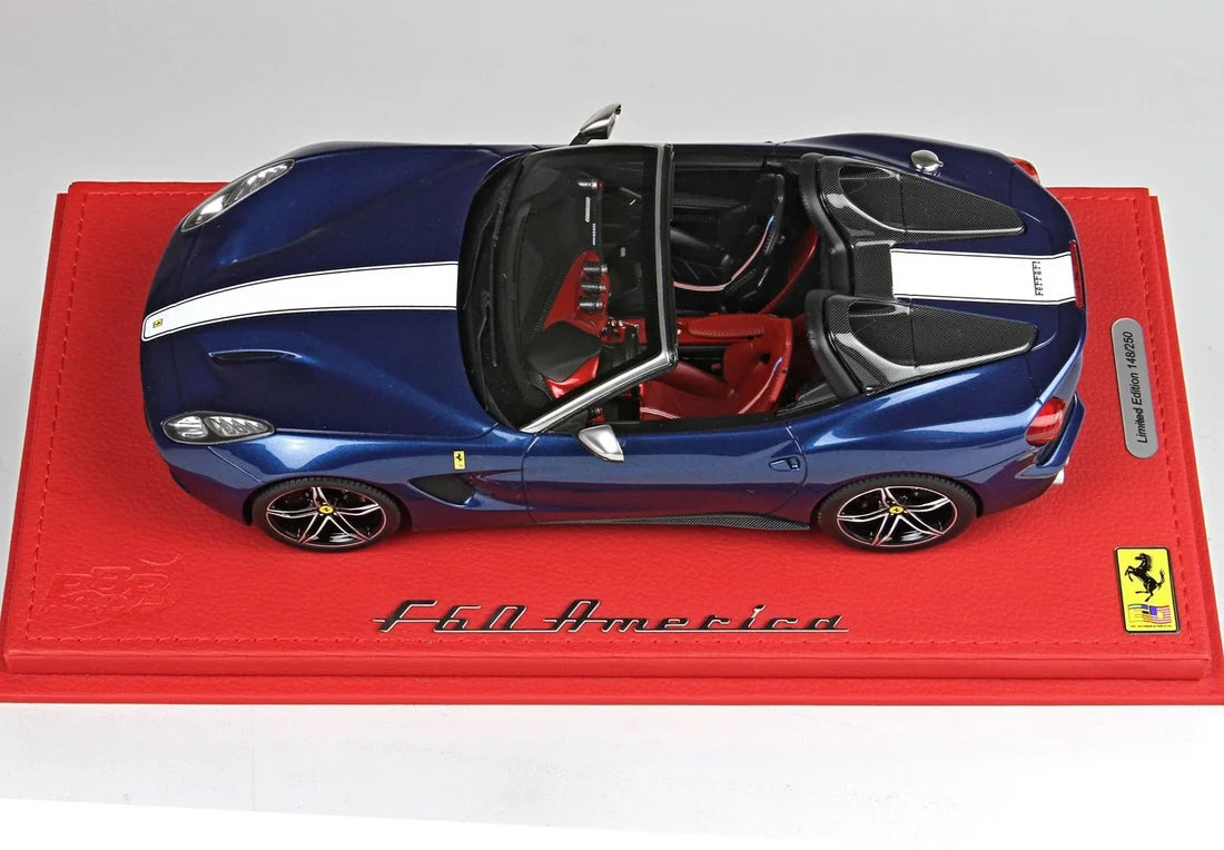 BBR 1:18 2014 FERRARI F60 AMERICA SPIDER 60th ANNIVERSARY