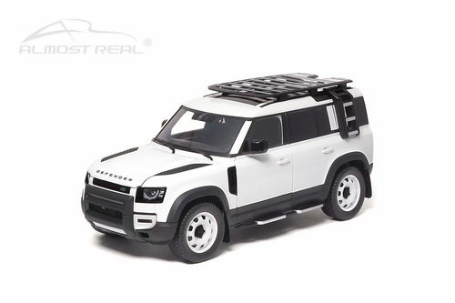 Almost Real 1:18  Land Rover Defender 110 2023 30th Anniversary Fuji White