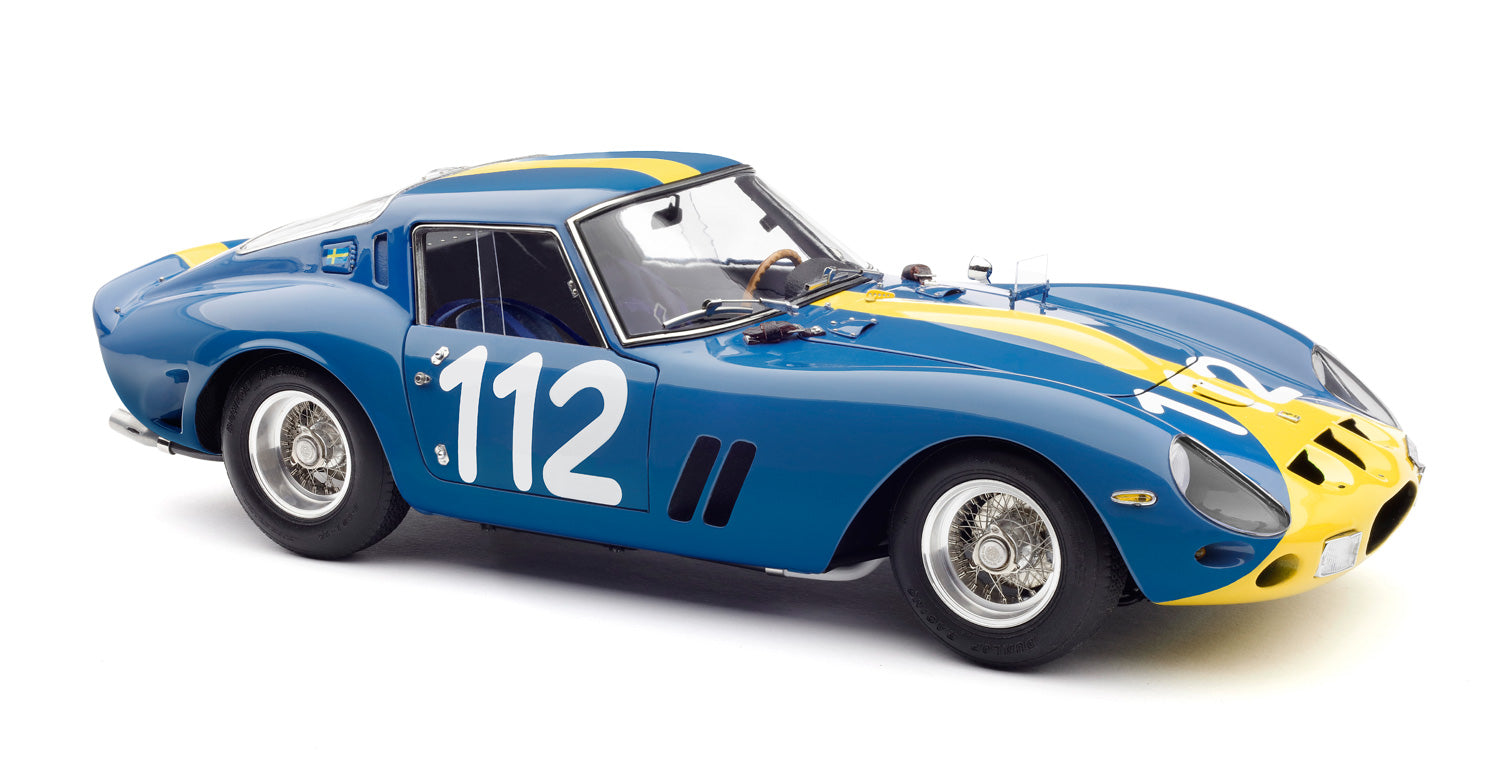 CMC 1:18 Ferrari 250 GTO, Targa Florio 1964, Norinder/Troberg, #112, ENG Limited Edition 2200 pcs.