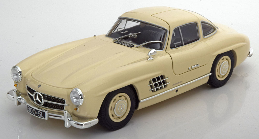 Minichamps 1:18 Mercedes-Benz 300 SL (W198) 1955 “Gullwing” Beige Limited 300 Pieces: