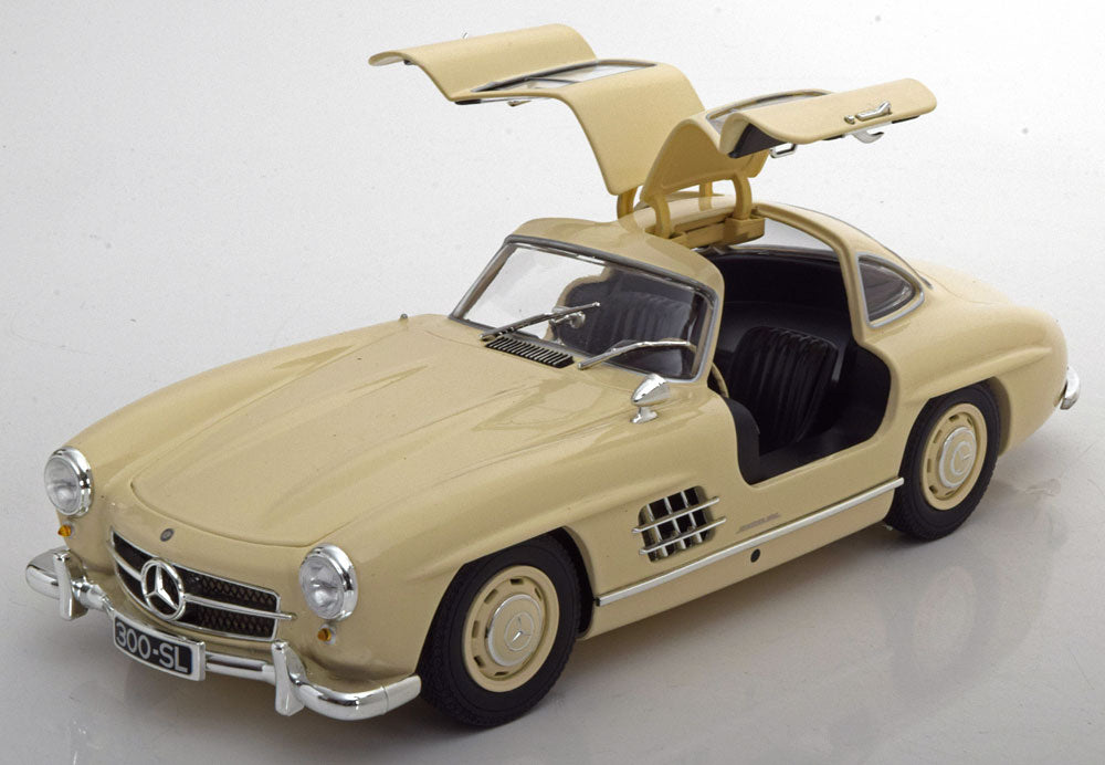 Minichamps 1:18 Mercedes-Benz 300 SL (W198) 1955 “Gullwing” Beige Limited 300 Pieces: