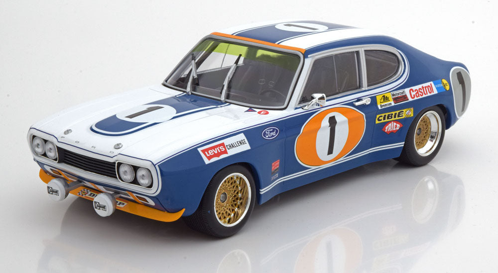 Minichamps 1:18 Ford Capri RS 2600 No.1, 24h Spa 1972 Glemser/Soler-Roig  Limited Edition 336 pcs