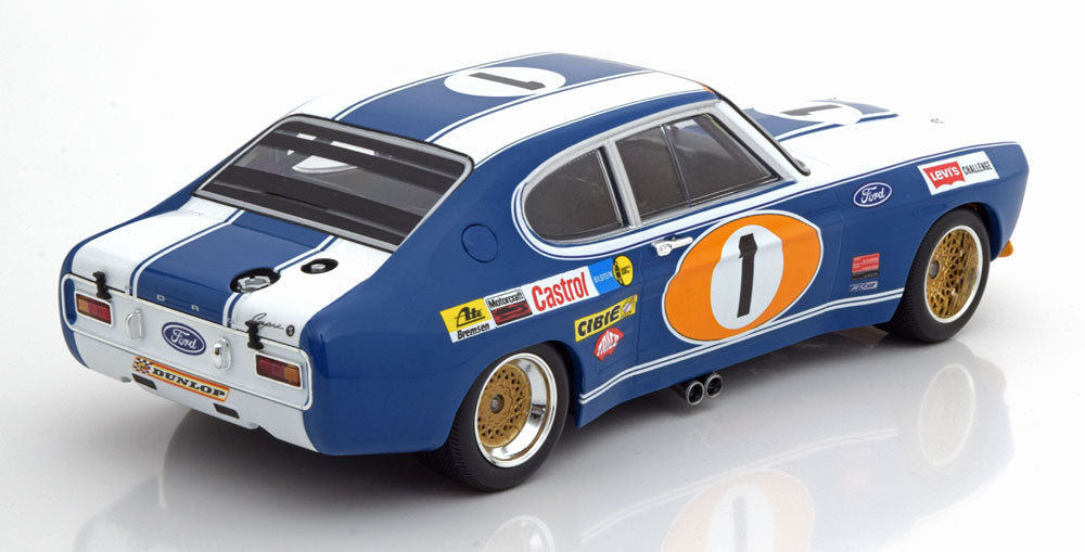 Minichamps 1:18 Ford Capri RS 2600 No.1, 24h Spa 1972 Glemser/Soler-Roig  Limited Edition 336 pcs