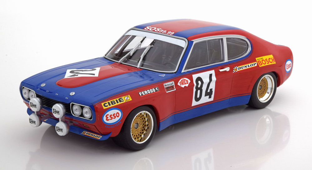 Minichamps 1:18 Ford Capri RS 2600 No.84, 24h Le Mans 1972 Rouget/Geurie