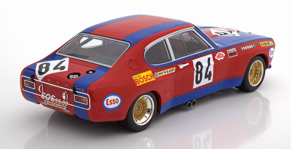 Minichamps 1:18 Ford Capri RS 2600 No.84, 24h Le Mans 1972 Rouget/Geurie
