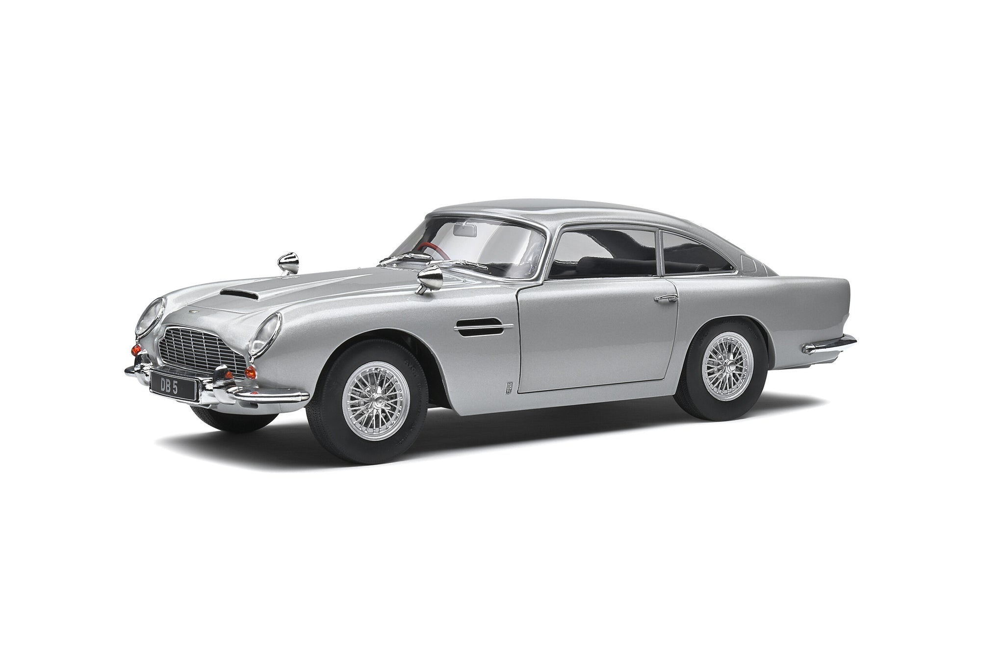 Solido 1:18 Aston Martin DB5 – Silver Birch – 1964