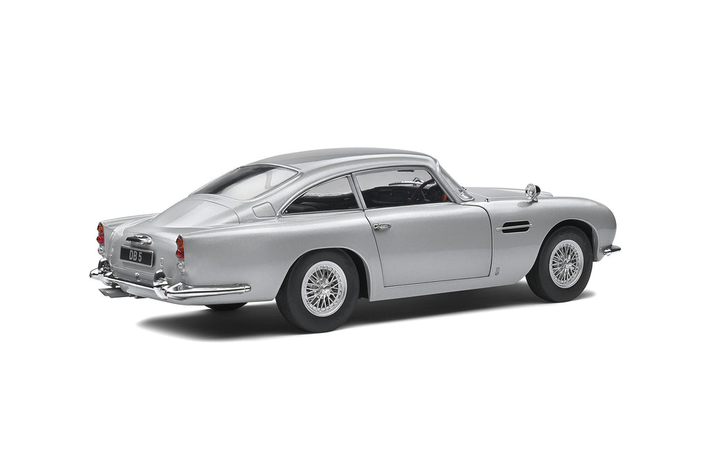 Solido 1:18 Aston Martin DB5 – Silver Birch – 1964