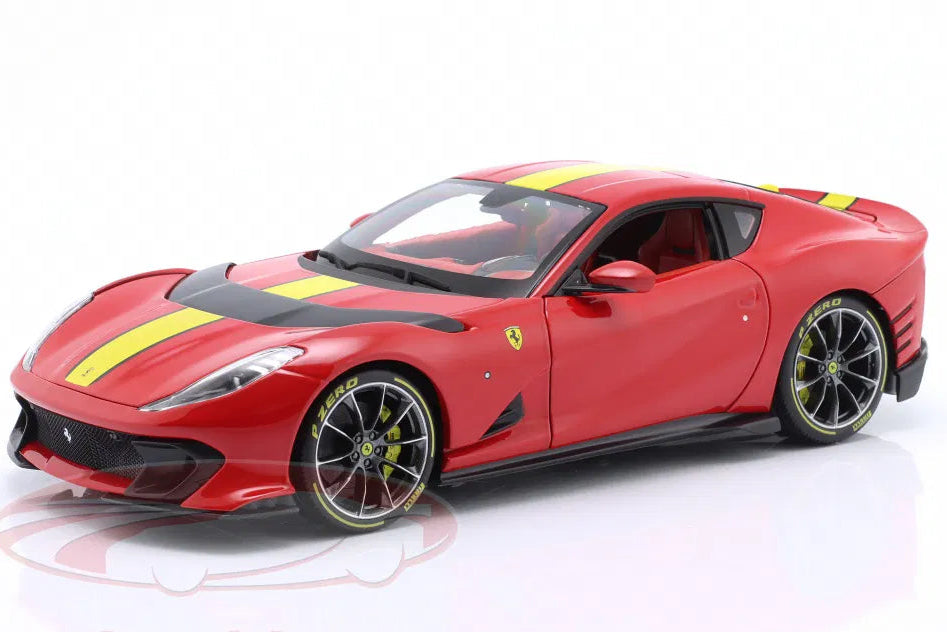 Bburago Signature 1:18 Ferrari 812 Competizione year 2021 red