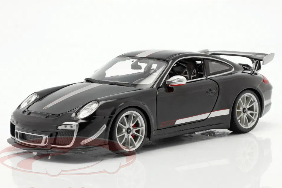 Bburago 1:18 Porsche 911 (997) GT3 RS 4.0 Year 2011 black / silver