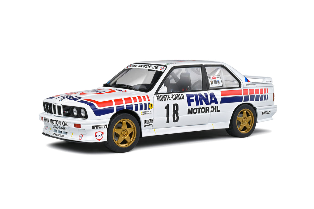 Solido 1:18 BMW E30 M3 Gr.A – Rally MONTECARLO – 1989 – M.DUEZ/A.LOPES #18