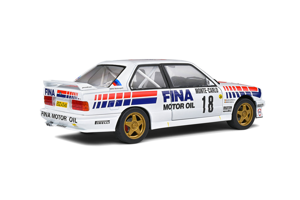 Solido 1:18 BMW E30 M3 Gr.A – Rally MONTECARLO – 1989 – M.DUEZ/A.LOPES #18