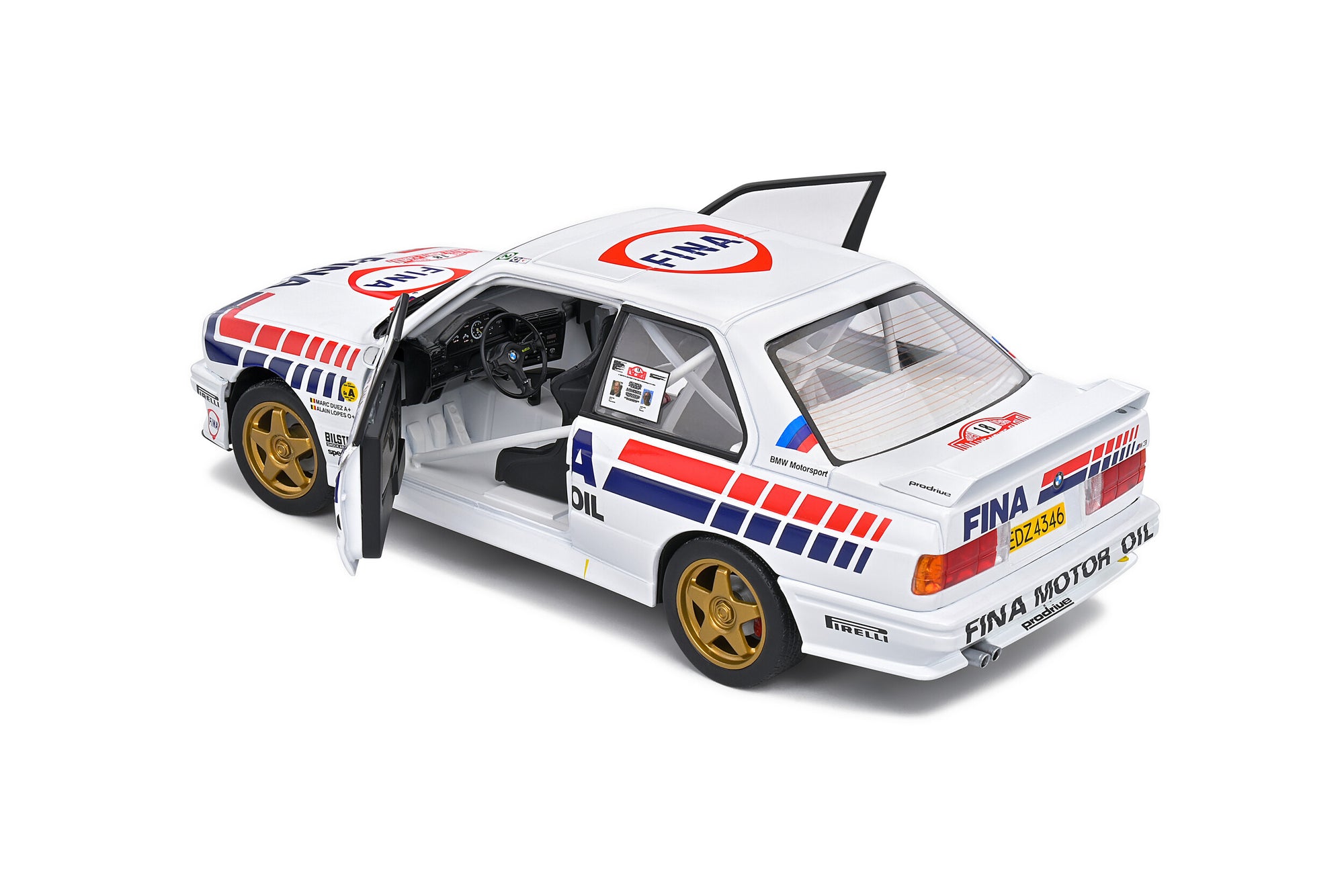 Solido 1:18 BMW E30 M3 Gr.A – Rally MONTECARLO – 1989 – M.DUEZ/A.LOPES #18