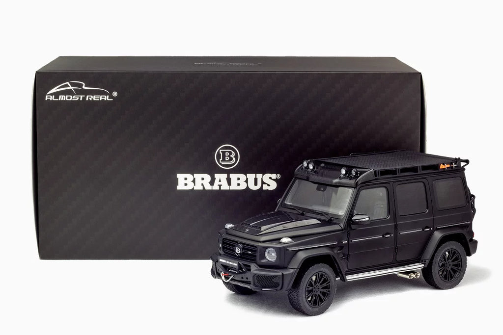 Almost Real 1:18 Brabus G-Class Mercedes AMG G 63 2020 Adventure Designo Night Black Magno