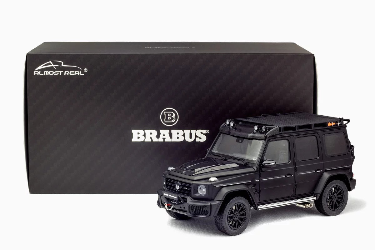 Almost Real 1:18 Brabus G-Class Mercedes AMG G 63 2020 Adventure Designo Night Black Magno