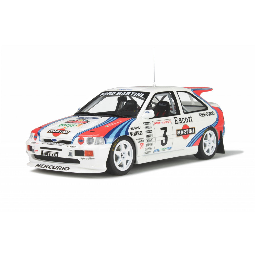 Ottomobile 1:18 Ford Escort RS Cosworth Gr.A Rallye 1000 Miglia 1995