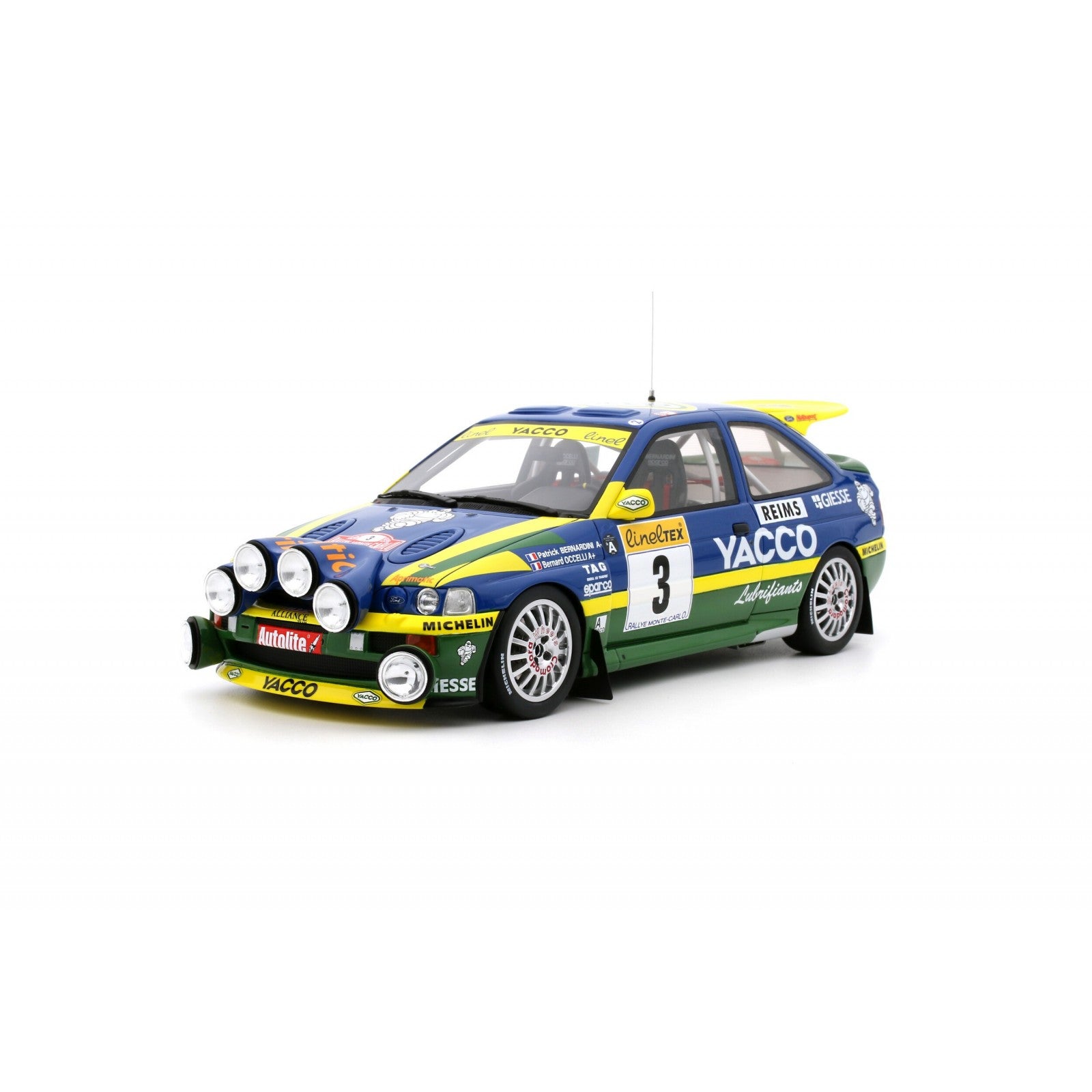 Ottomobile 1:18 Ford Escort RS Cosworth Rallye Monte Carlo 1996