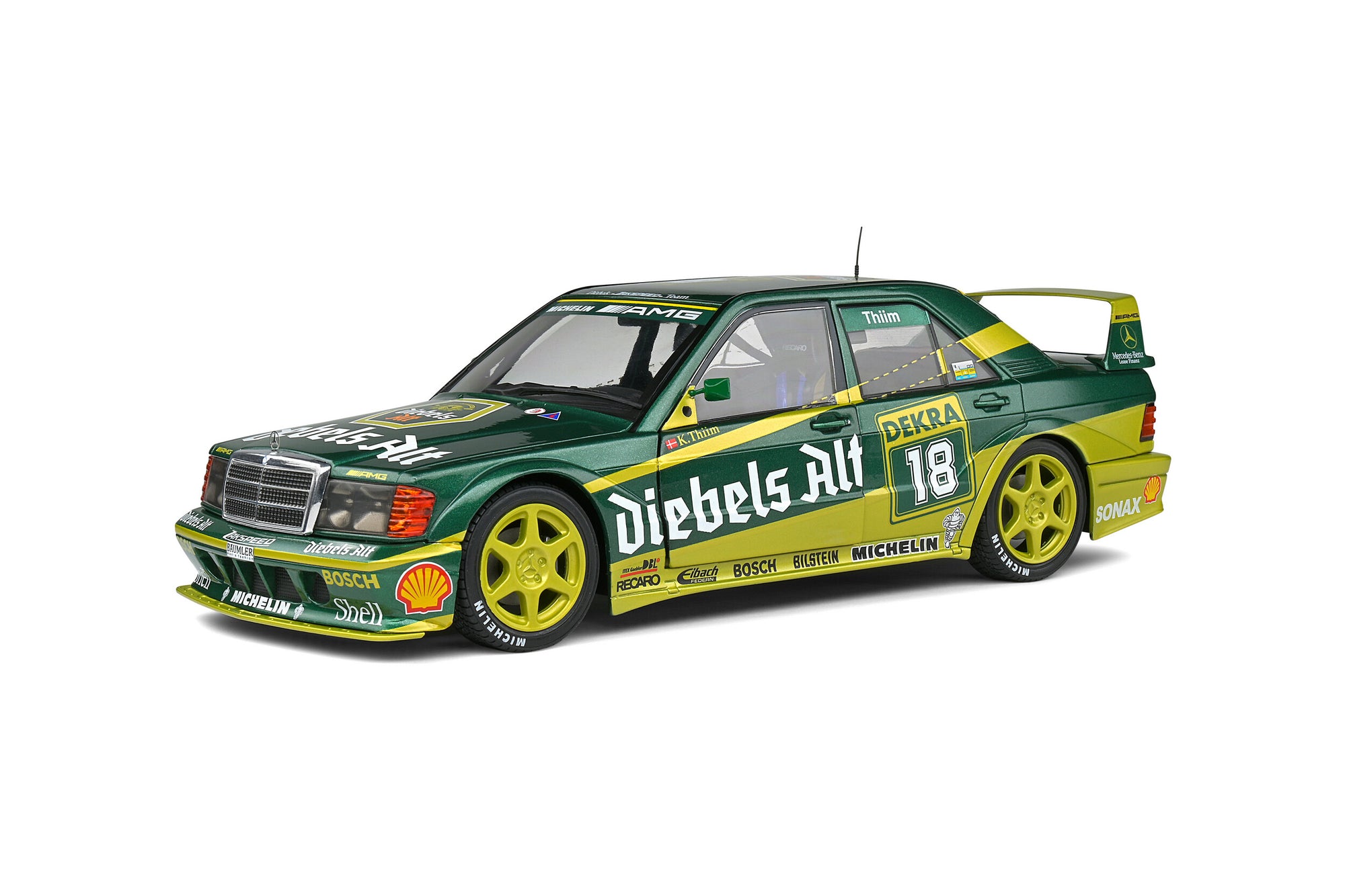 Solido 1:18 Mercedes-Benz 190 (W201) Evo II – DTM – 1992 – #18 K.THIM