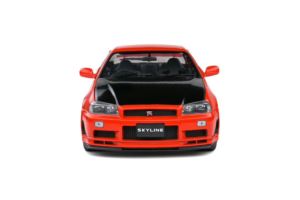 Solido 1:18 Nissan Skyline (R34) GT-R – Active Red – 1999