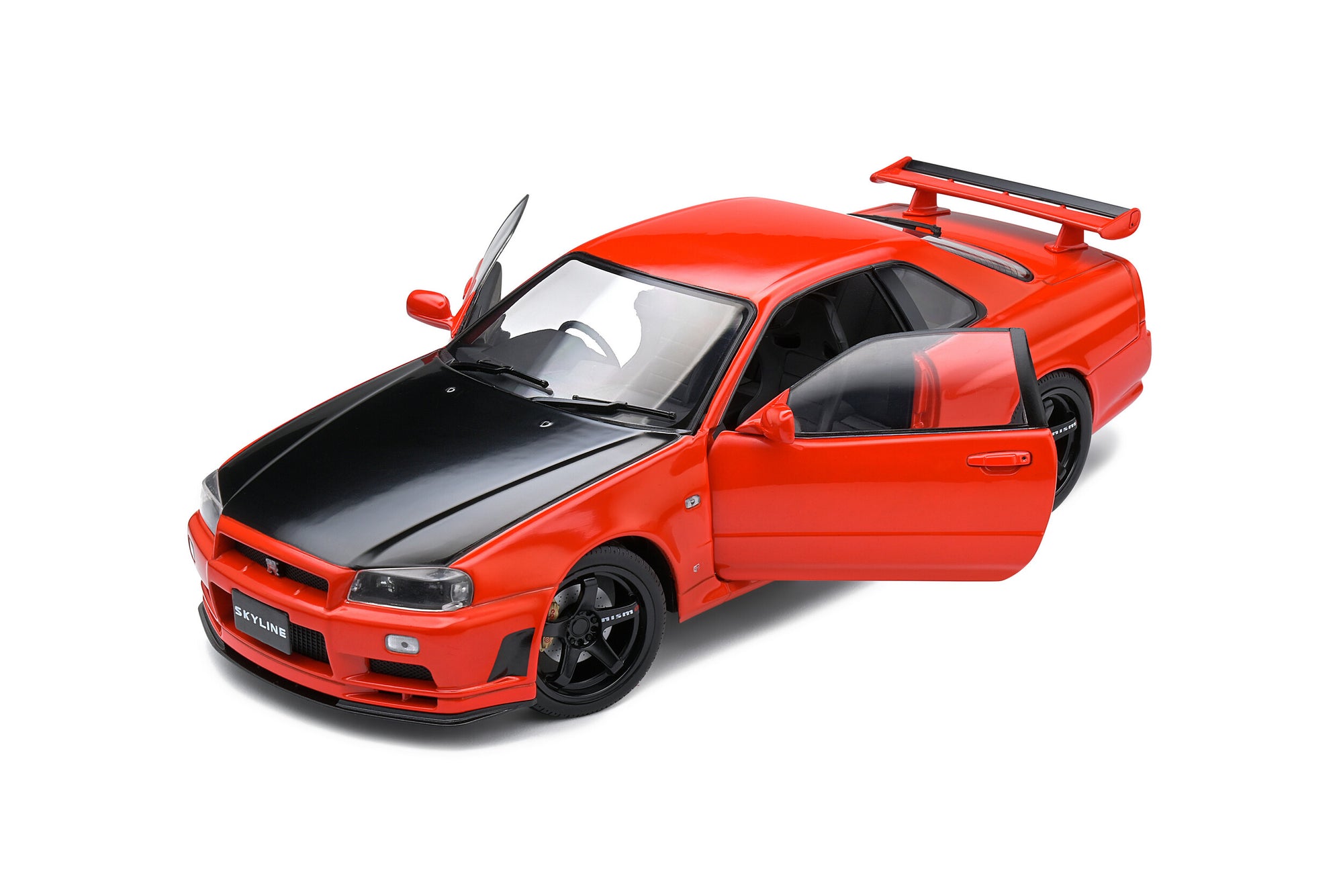 Solido 1:18 Nissan Skyline (R34) GT-R – Active Red – 1999