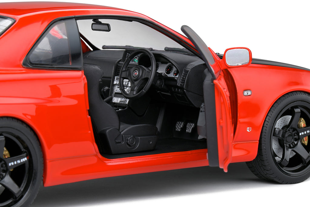 Solido 1:18 Nissan Skyline (R34) GT-R – Active Red – 1999