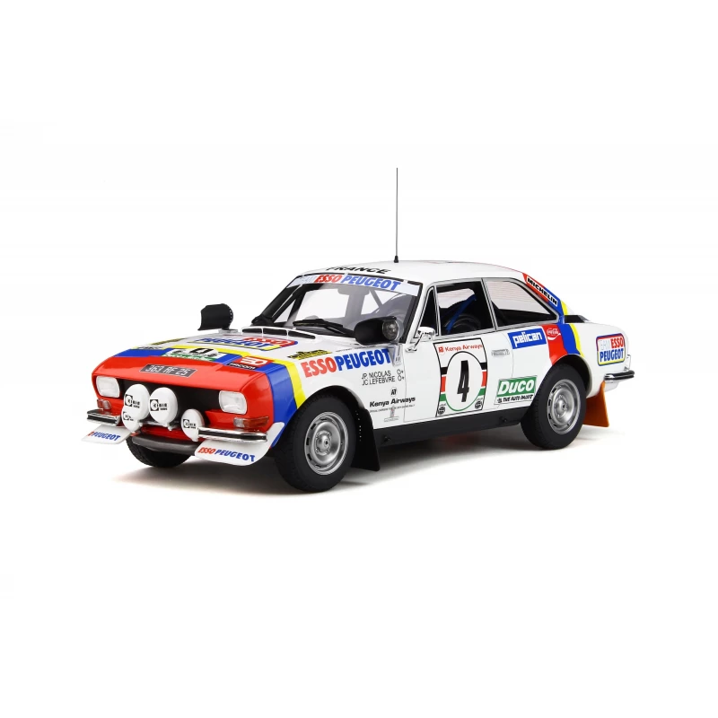Ottomobile 1:18 Peugeot 504 Coupe V6 Gr.4 Safari Rally 1978