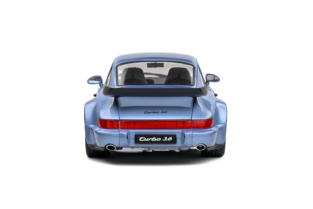 Solido 1:18 Porsche 911 (964) Turbo – Horizon Blue Metallic – 1990