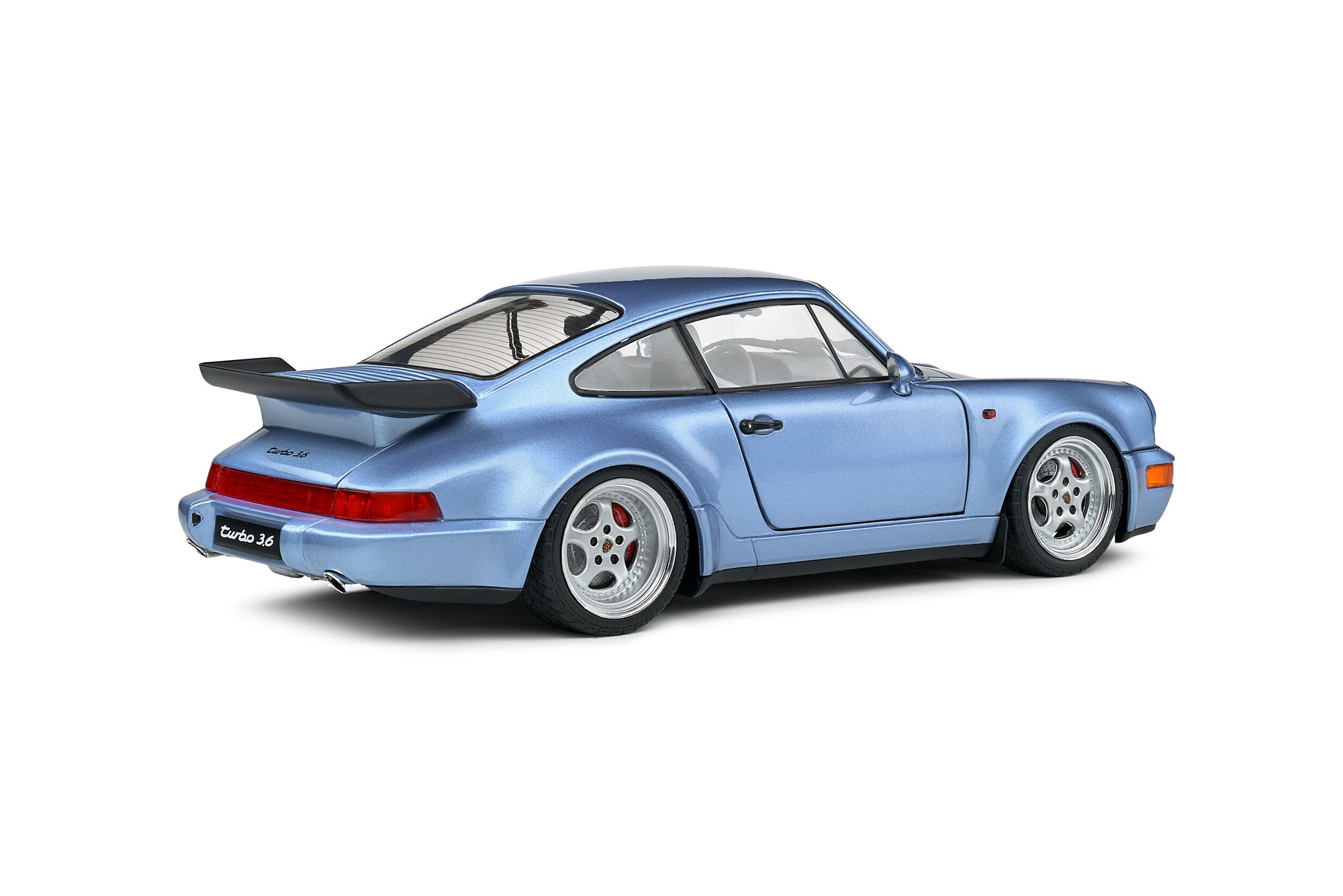 Solido 1:18 Porsche 911 (964) Turbo – Horizon Blue Metallic – 1990