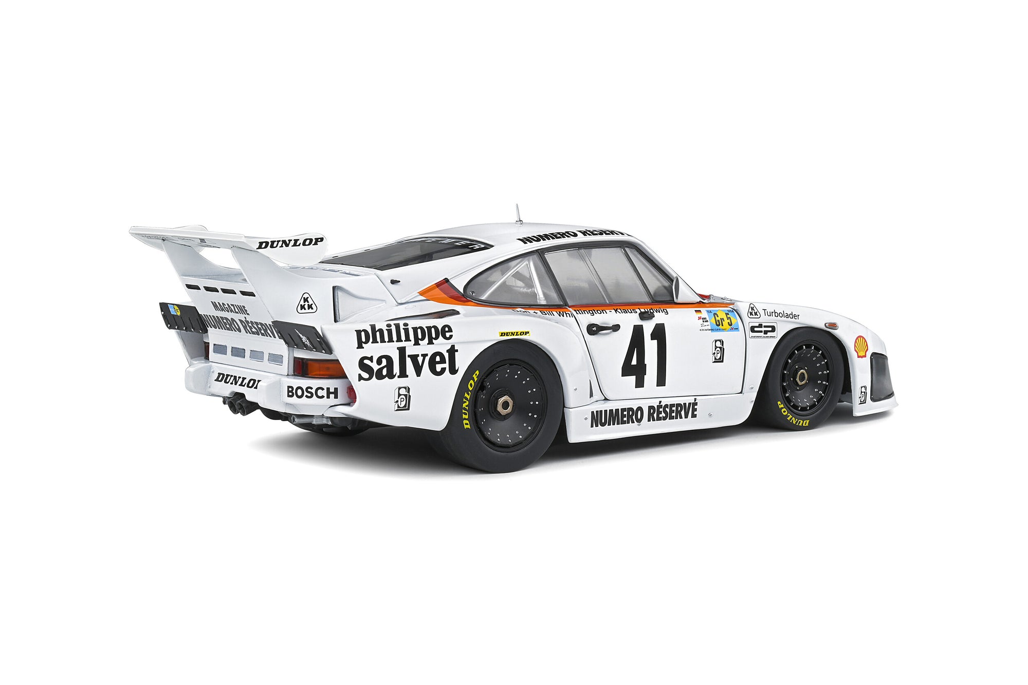 Solido 1:18 Porsche 935 K3 – 24h Le Mans – 1979 – #41 Ludwig/Whittington/Whittington